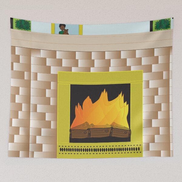 Item preview, Fireplace designed and sold by Seed of Faith Designs.