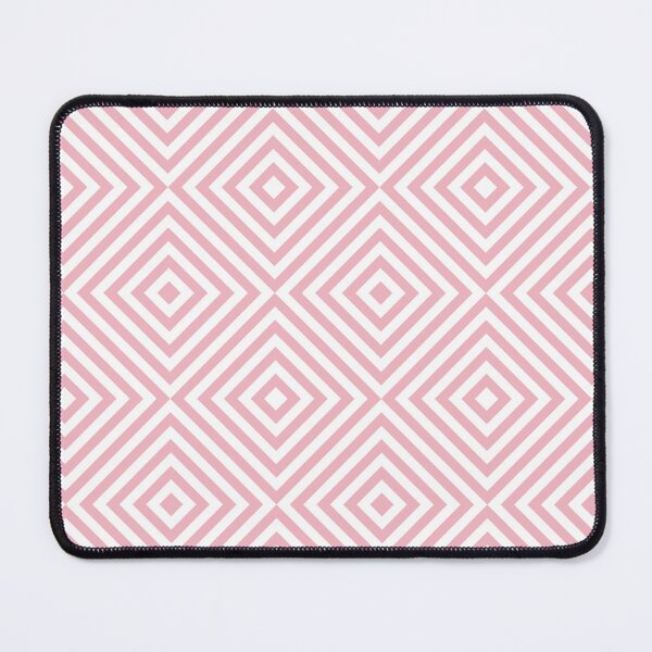 Item preview, White And Blush Chevron Burst Pattern designed and sold by pattern-archive.