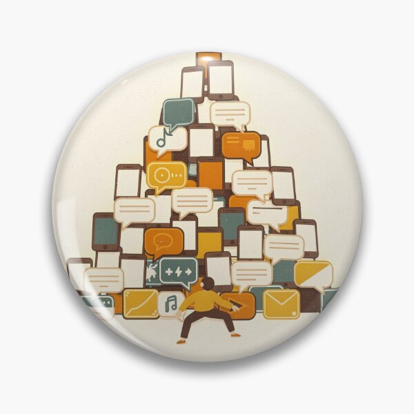 Item preview, Bureau of Unread Group Chats designed and sold by PictorialWhimsy.