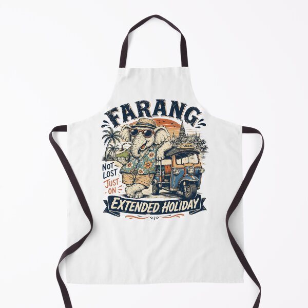 Item preview, Farang Not Lost Just On Extended Holiday Elephant designed and sold by Yellowriversss.