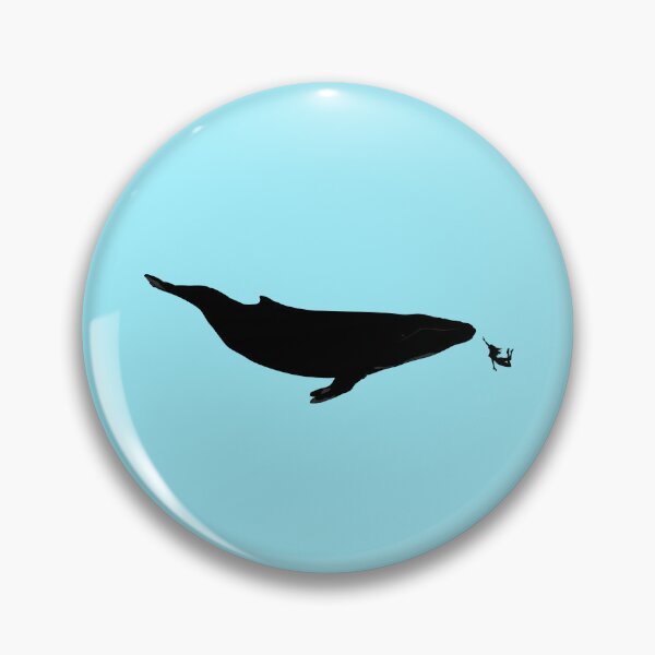 Item preview, Whale and diver designed and sold by lamouchenoire.