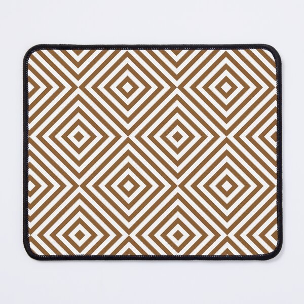 Item preview, White And Bronze Chevron Burst Pattern designed and sold by pattern-archive.