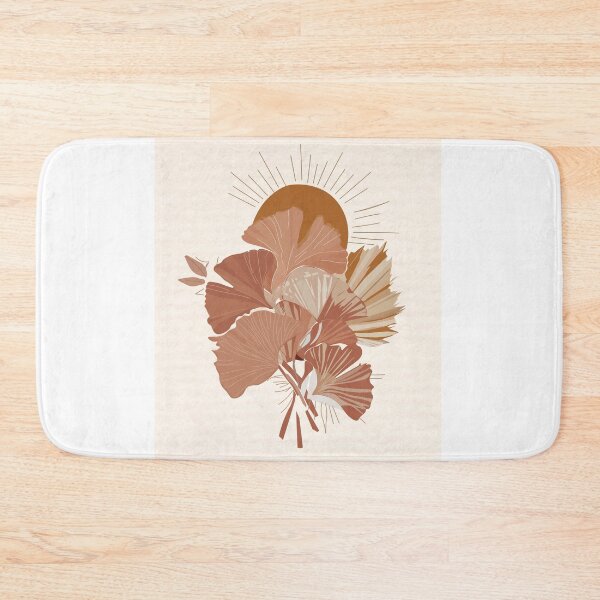 Item preview, Terracotta Ginkgo Sunrise designed and sold by MahnoorDesigns.