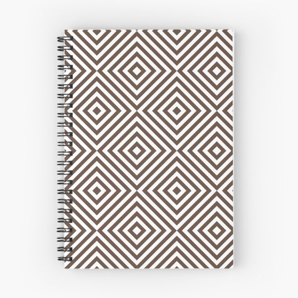 Item preview, White And Brown Chevron Burst Pattern designed and sold by pattern-archive.