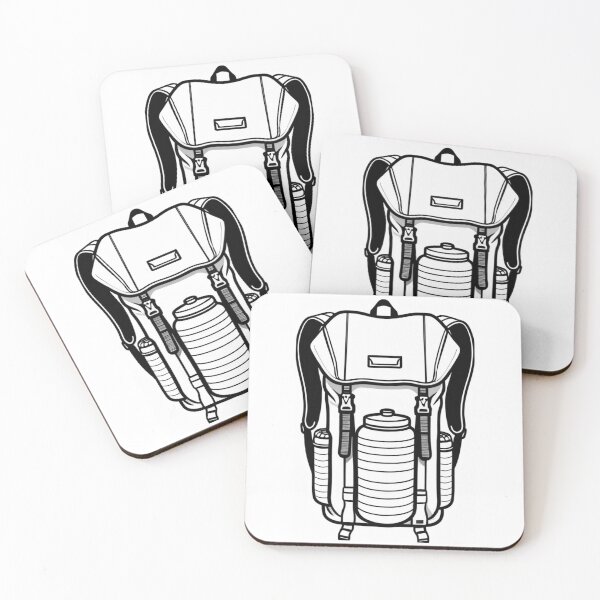 Artikelvorschau, Equipment - Hiking Backpack, Minimalist Graphic Representation entworfen und verkauft von Reverso-Design.