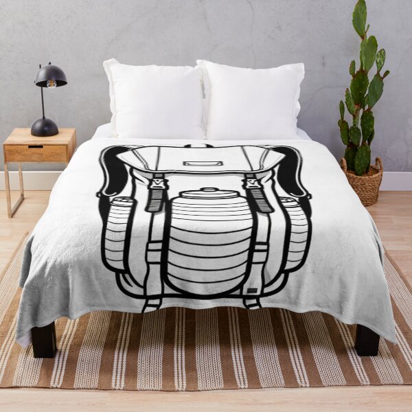 Item preview, Equipment - Hiking Backpack, Minimalist Graphic Representation designed and sold by Reverso-Design.