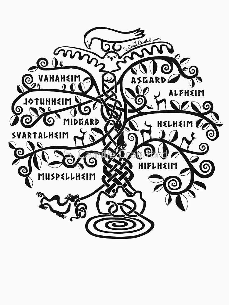 The World Tree - Yggdrasil by CorpseCafe