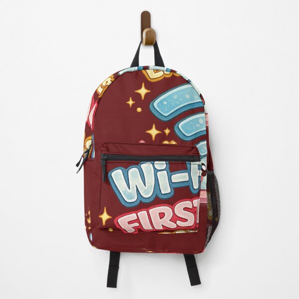 Item preview, Wi-Fi Is My First Love Language | Funny Tech Typography Design designed and sold by VasiArtLab.