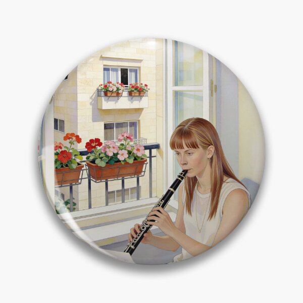 Item preview, A girl Playing her Clarinet designed and sold by Nira Dabush.