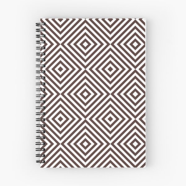 Item preview, White And Chocolate Chevron Burst Pattern designed and sold by pattern-archive.