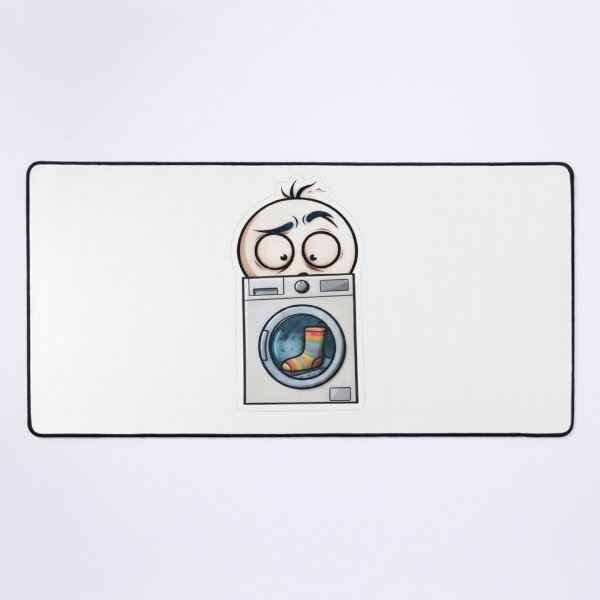 Item preview, Oops Murphy - The Missing Sock Mystery - Funny Character Graphic designed and sold by oopsmurphy.