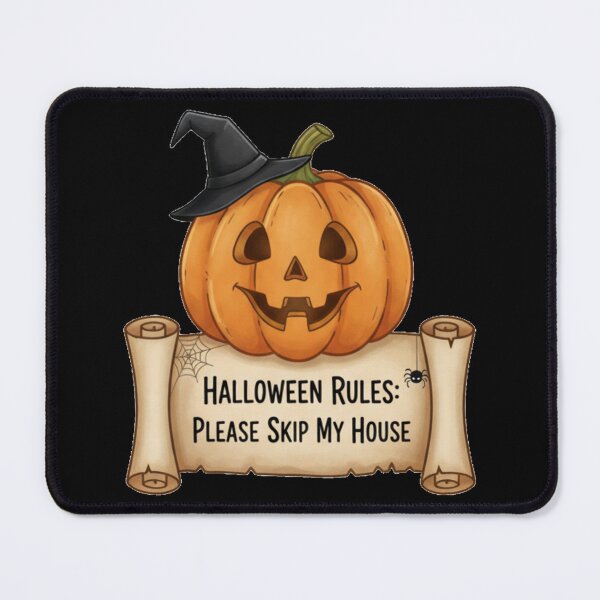 Item preview, Funny Halloween Rules Please Skip My House Introvert designed and sold by DeliaDesignsCo.