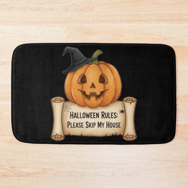 Item preview, Funny Halloween Rules Please Skip My House Introvert designed and sold by DeliaDesignsCo.