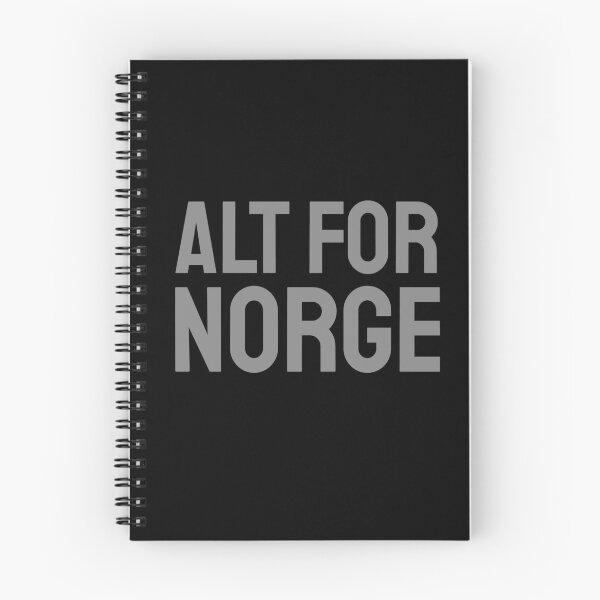 Item preview, Alt for Norge grey 2 designed and sold by VRedBaller.