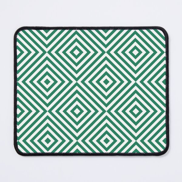 Item preview, White And Green Chevron Burst Pattern designed and sold by pattern-archive.