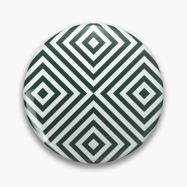 Item preview, White And Forest Green Chevron Burst Pattern designed and sold by pattern-archive.