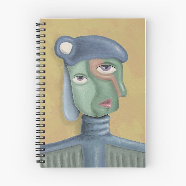 Item preview, Alien No.11 – The Beast Whisperer | Cubist Sci-Fi Character Art designed and sold by aekritdeach.