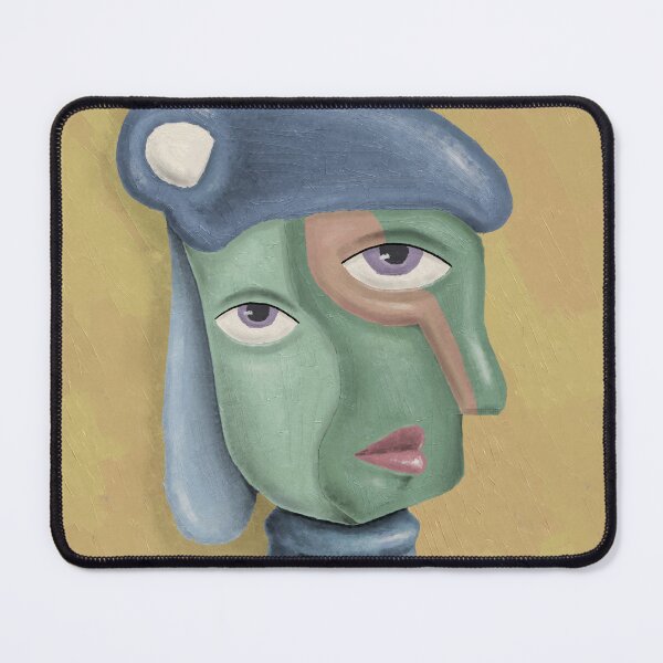 Item preview, Alien No.11 – The Beast Whisperer | Cubist Sci-Fi Character Art designed and sold by aekritdeach.