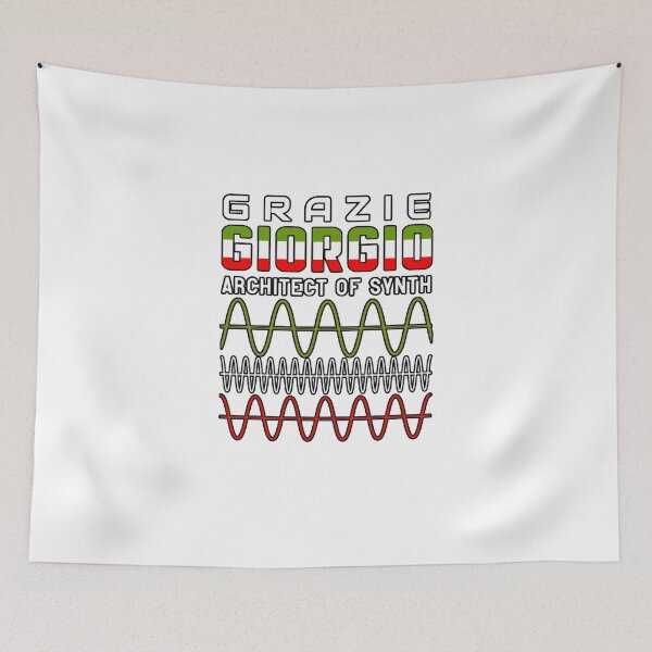 Item preview, Grazie Giorgio Architect of Synth Italo Disco White designed and sold by Graphroad.