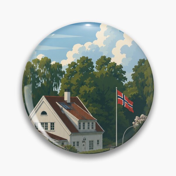 Item preview, Copy of Narvik Souvenir – Snow-Covered Church in Flat Design designed and sold by Souvenir-Travel.