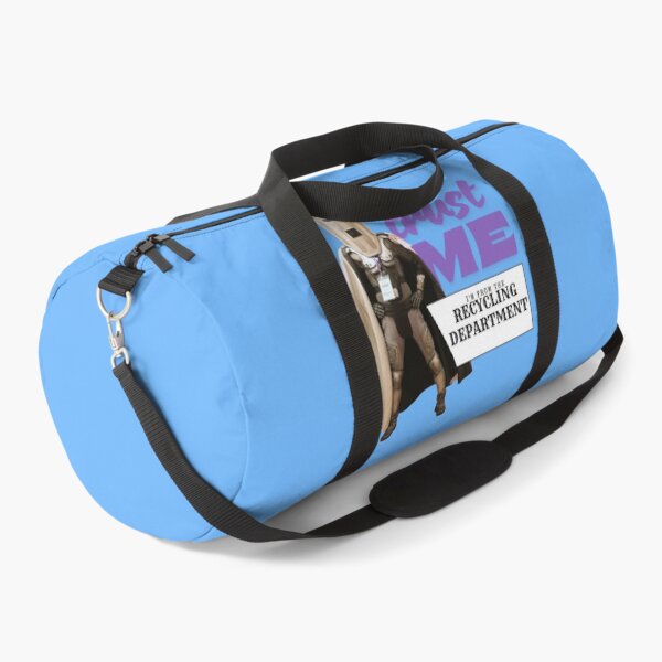 Item preview, Trust Me, I'm from the Recycling Department – Funny Satirical Meme Binface designed and sold by Palette & Hue.
