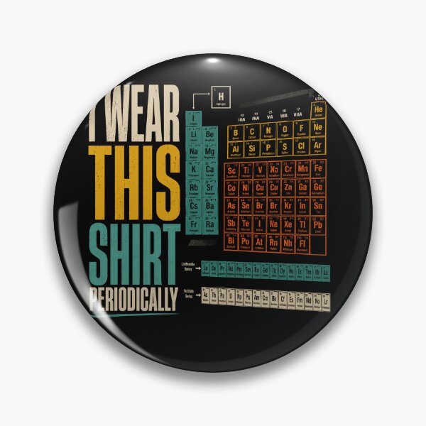 Item preview, I Wear This Periodically Chemistry Scientist Periodic Table Pun designed and sold by JonesFlora2025.