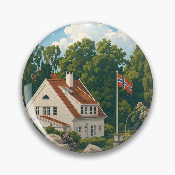 Item preview, Copy of a Copy of a Copy of Narvik Souvenir – Snow-Covered Church in Flat Design designed and sold by Souvenir-Travel.