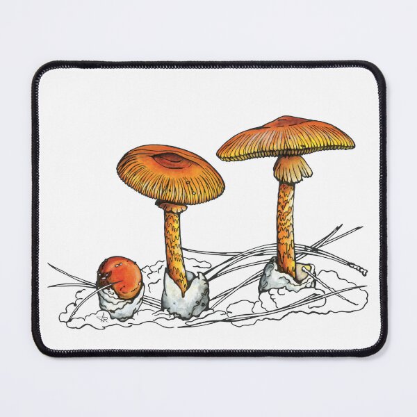 Item preview, Caesar’s Mushroom Forest Illustration designed and sold by Anna Ratkevich.