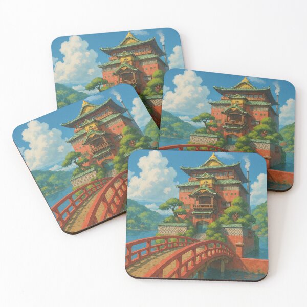 Item preview, Bath House   Spirited Away designed and sold by AnimeRay.