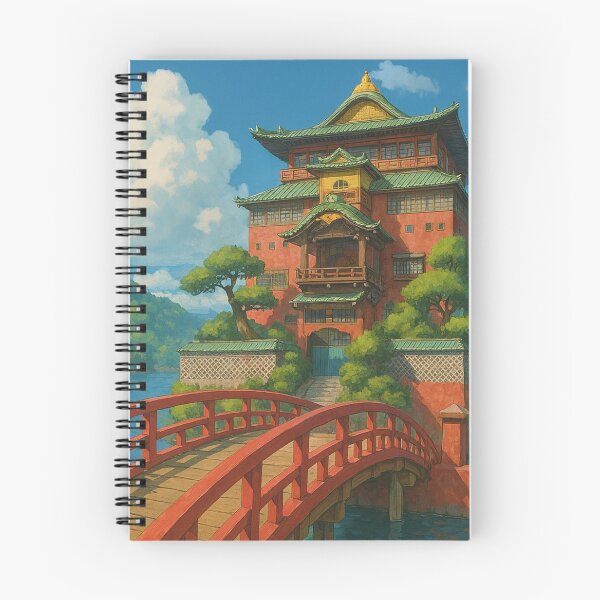 Item preview, Bath House   Spirited Away designed and sold by AnimeRay.