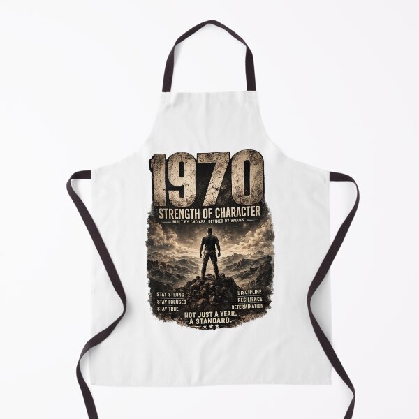 Item preview, 1970 Strength of Character Vintage Birthday Design designed and sold by JMDG Studio.