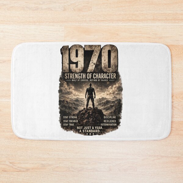 Item preview, Diseño vintage de cumpleaños "Fortaleza de carácter" de 1970 designed and sold by JMDG Studio.