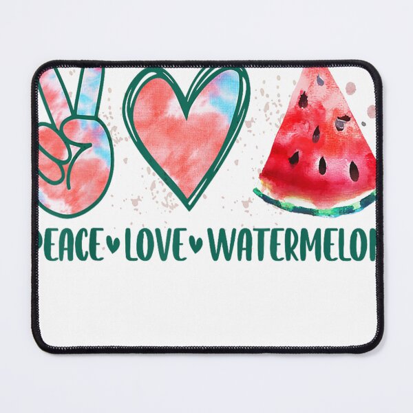 Item preview, Peace Love Watermelon - Women & Teens Summer Watermelon Day designed and sold by eulerminascoy.