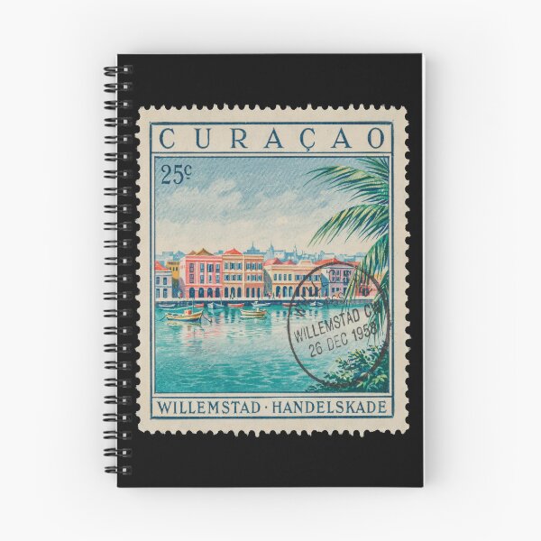 Item preview, Curaçao Willemstad Caribbean Bridge Postage Stamp Sticker designed and sold by stickercuffs.