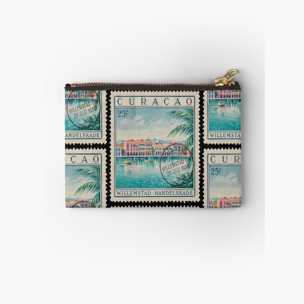 Item preview, Curaçao Willemstad Caribbean Bridge Postage Stamp Sticker designed and sold by stickercuffs.