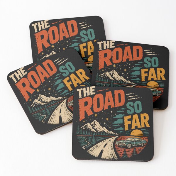 Item preview, The Road So Far Travel Adventure Journey Explorer Wanderlust Road Trip designed and sold by JonesFlora2025.