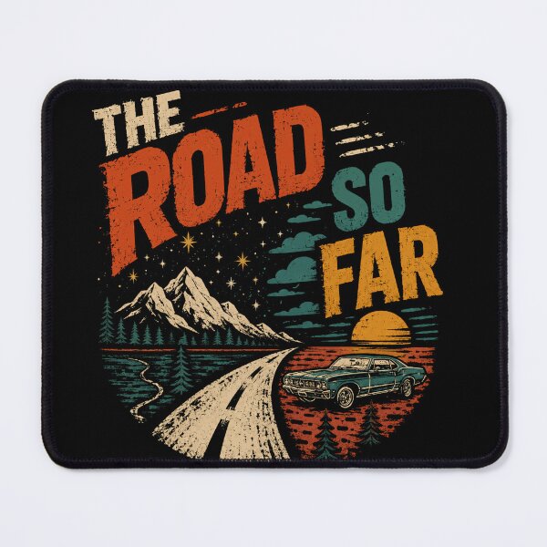Item preview, The Road So Far Travel Adventure Journey Explorer Wanderlust Road Trip designed and sold by JonesFlora2025.