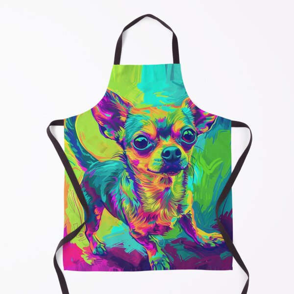 Item preview, Pop art Chihuahua drawing: A play of colors celebrating the joy of life designed and sold by Dianag76.