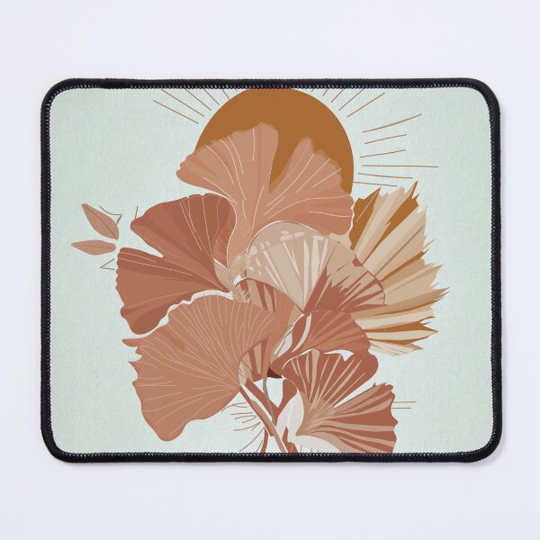 Item preview, Terracotta Ginkgo Sunrise – Sage Mist Edition designed and sold by MahnoorDesigns.