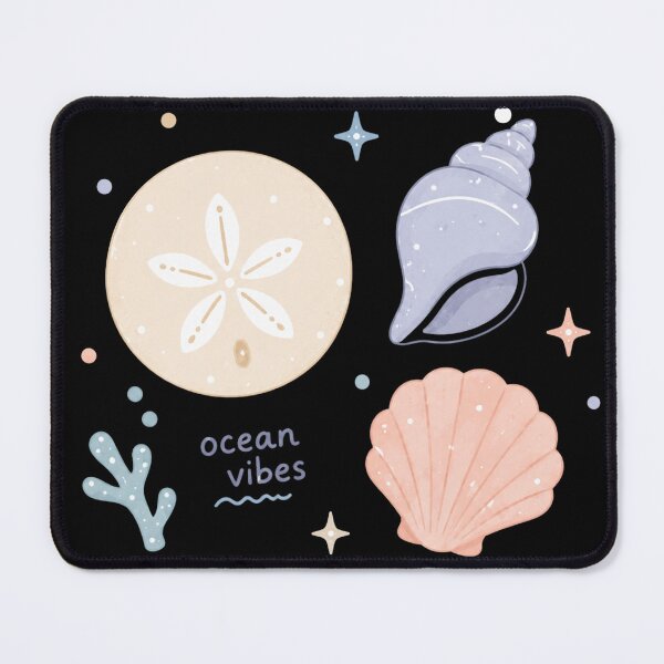Item preview, Cute Pastel Ocean Vibes Seashells designed and sold by 0606PM.