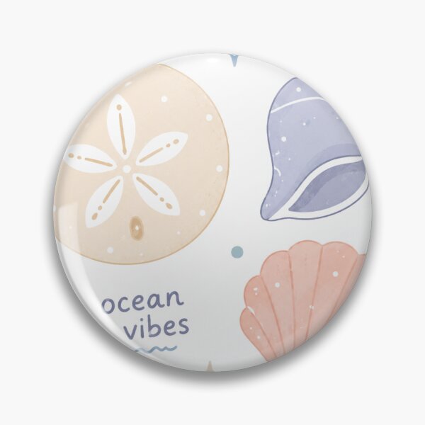 Item preview, Cute Pastel Ocean Vibes Seashells designed and sold by 0606PM.