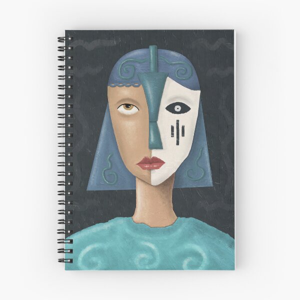 Item preview, Alien No.8 – Wind Weaver | Cubist Alien Wall Art | Surreal Acrylic Style | Sci-Fi Character Illustration designed and sold by aekritdeach.