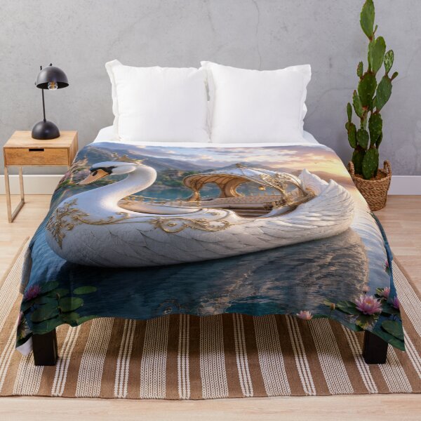 Item preview, Swan Boat designed and sold by AwesomeDigiShop.