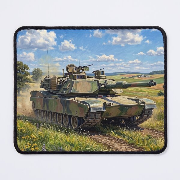 Item preview, M1 Abrams, Main battle tank military art III designed and sold by Yaremchuk.