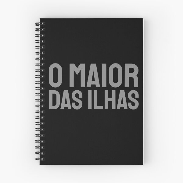Item preview, O Maior das ilhas grey 2 designed and sold by VRedBaller.