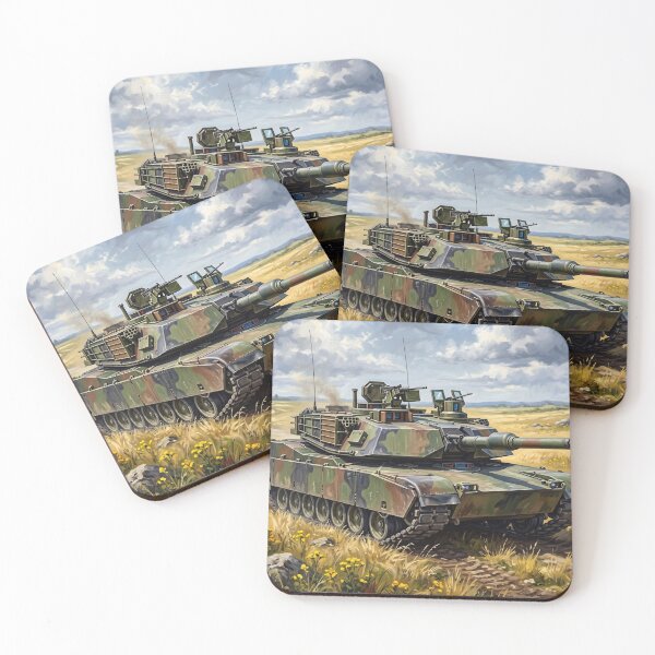 Item preview, M1 Abrams, Main battle tank military art I designed and sold by Yaremchuk.