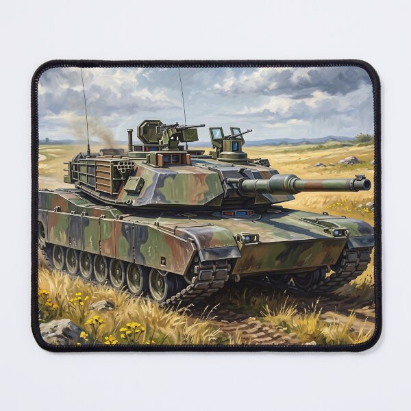 Item preview, M1 Abrams, Main battle tank military art I designed and sold by Yaremchuk.