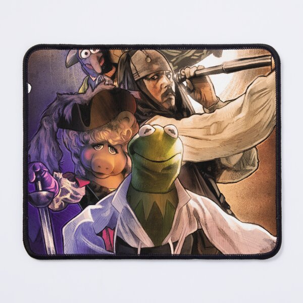 Item preview, Captain Jack Sparrow & Muppets Inspired Design | Funny Pirates Muppets Mashup designed and sold by BlackThistleArt.