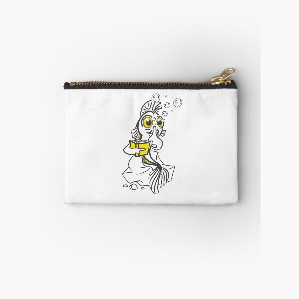 Item preview, Quiet Goldfish Reading Line Art designed and sold by Samaya-.