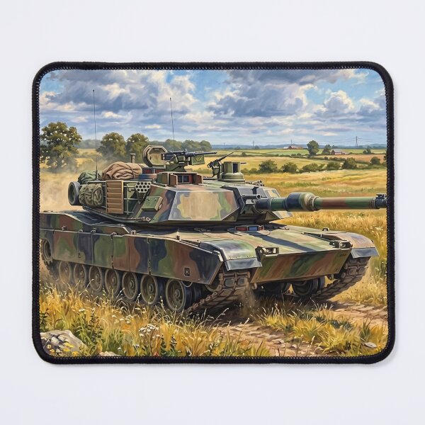 Item preview, M1 Abrams, Main battle tank military art II designed and sold by Yaremchuk.